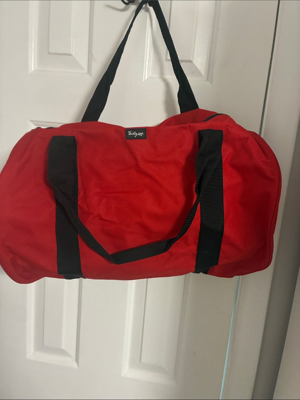 Thirty-one Duffel Bag with Black Handles